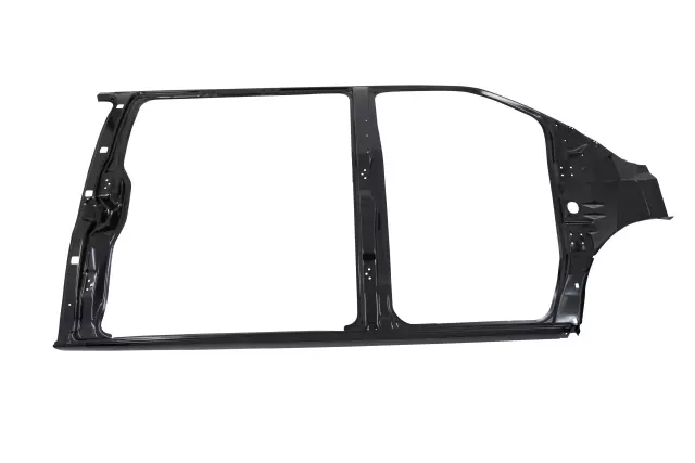 Passenger Side Door Frame with Reinforcements and Plate