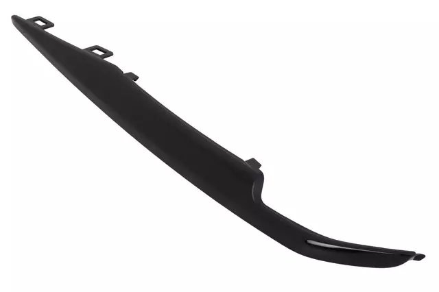 Black Front Driver Side Bumper Fascia Lower Molding