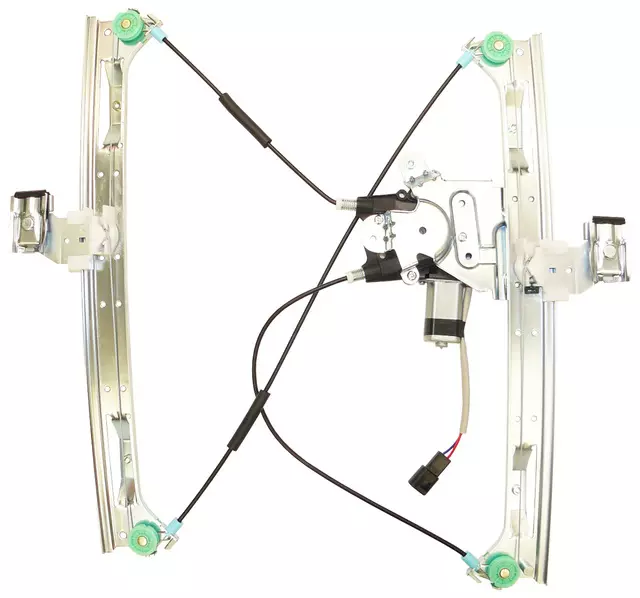 Front Passenger Side Power Window Regulator with Motor