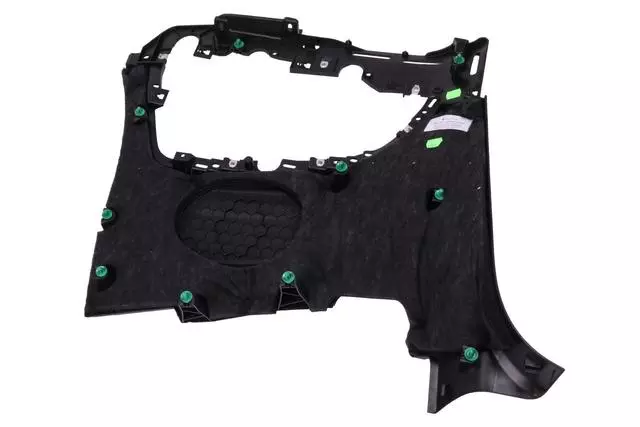 Jet Black Passenger Side Quarter Window Trim Panel