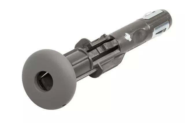 Medium Ash Gray Rear Driver Side Seat Head Restraint Guide