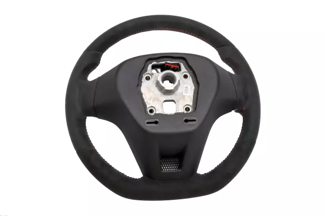 Torch Red Steering Wheel