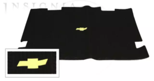 Cargo Area All-Weather Mat in Ebony with Bowtie Logo