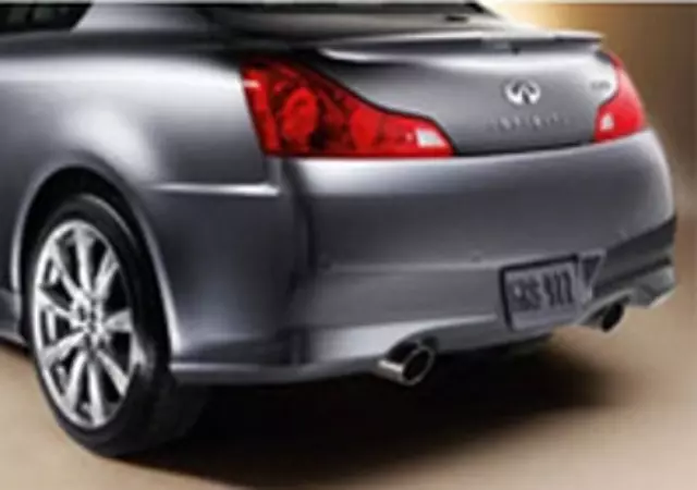 Rear Deck Lid Spoiler - Venetian Ruby