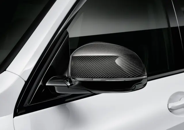 mirrormirror ビスチェC65 ガードルM 51162446965 - 2019-2025 BMW M Performance Carbon Fiber Mirror Caps