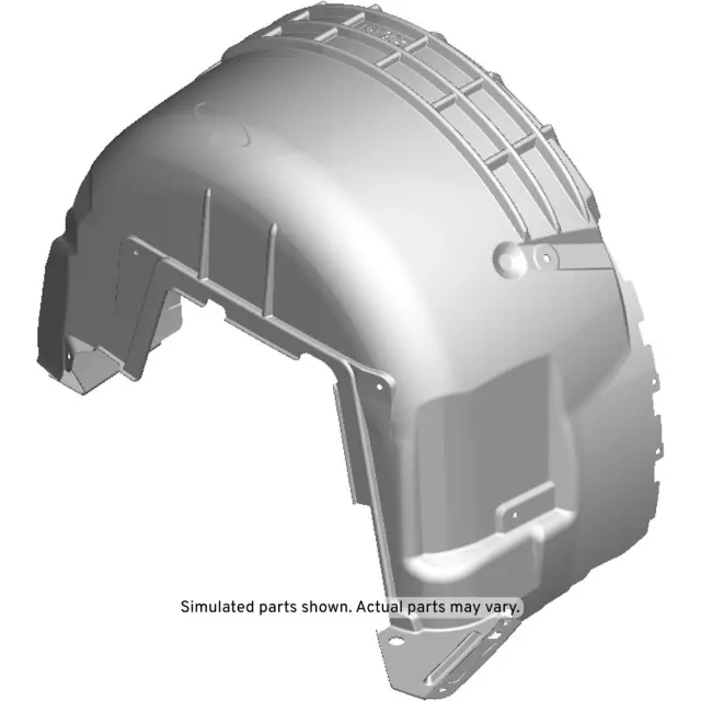 Passenger Side Rear Wheelhouse Liner