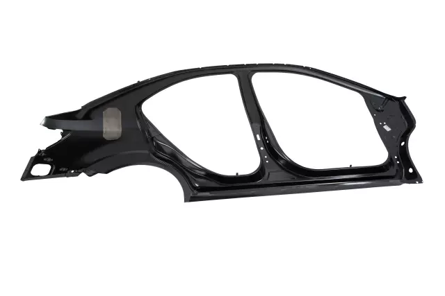 Driver Side Outer Body Side Panel with Deadener, Reinforcement, Plate, and Brackets