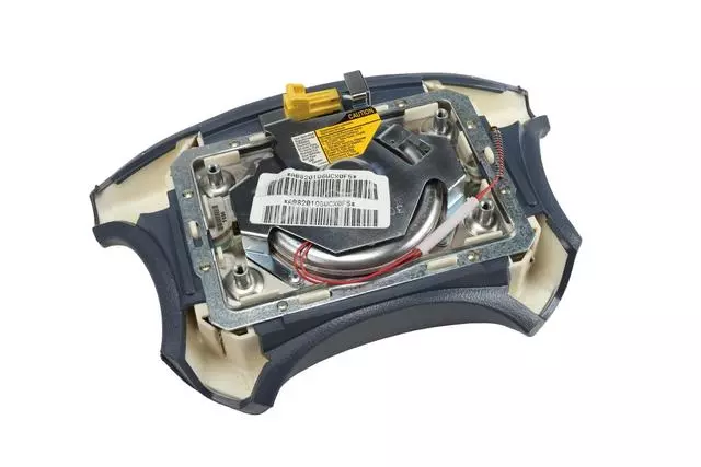 Blue Steering Wheel Airbag