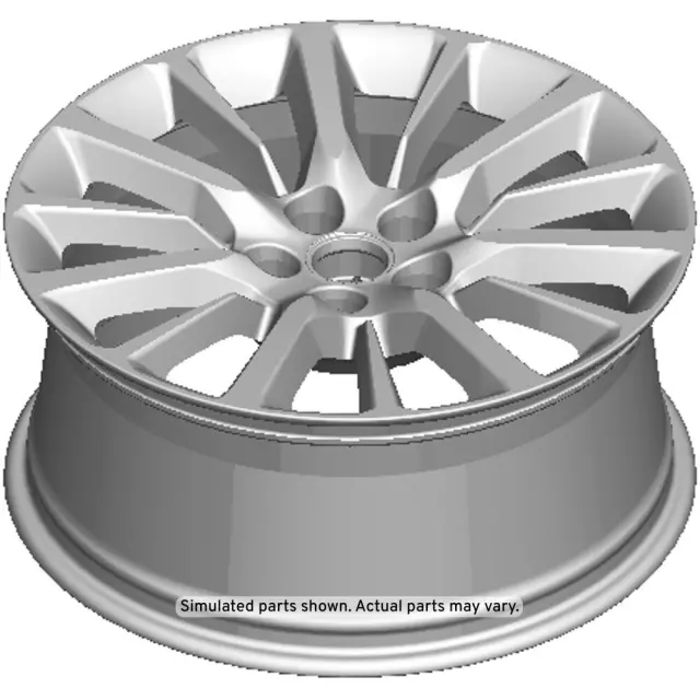 19x8.5 Aluminum Wheel
