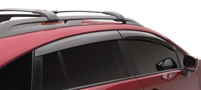thumbnail interactive-video image 1 of NEW] JDM Subaru IMPREZA GU Door Visor Genuine OEM 1 of 9