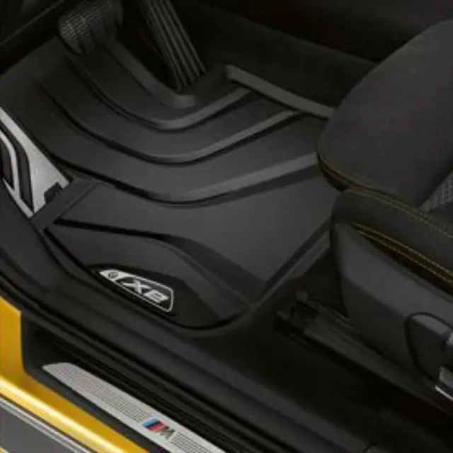 51472452204 - 2018-2023 BMW X2 All Weather Floor Mats - Rear (51