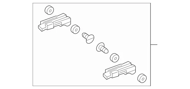 Genuine OEM Repair Kit | 292-780-10-00 | Fits Select 2016