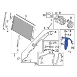 A/C Refrigerant Suction Hose