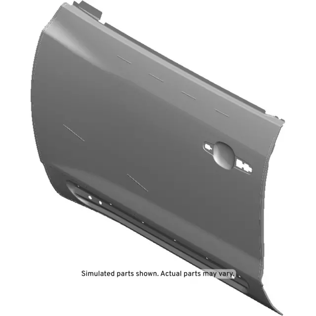 Driver Side Front Door Outer Panel