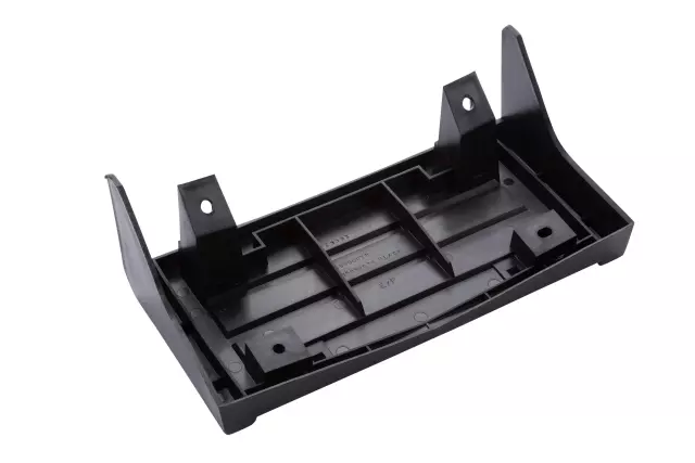 Black Front License Plate Bracket