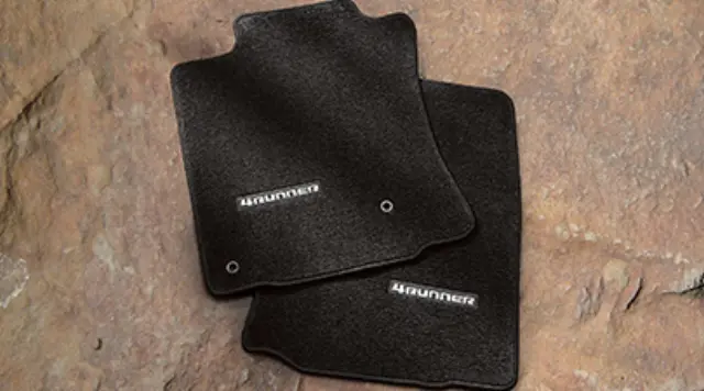 Toyota OEM Floor Mats, Carpet, 4Runner Logo, Set Of Four PT208