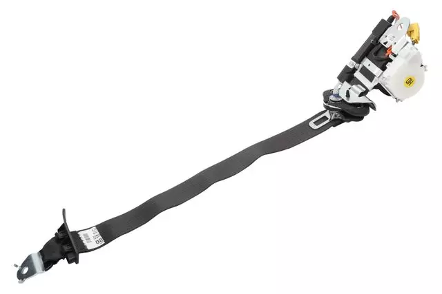 Ebony Driver Seat Belt with Retractor and Pre-Tensioner