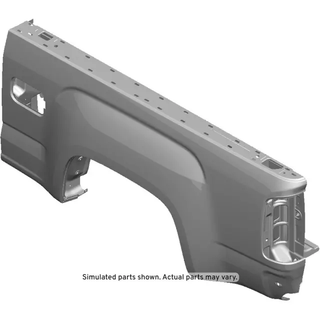Driver Side Pickup Box Outer Side Panel