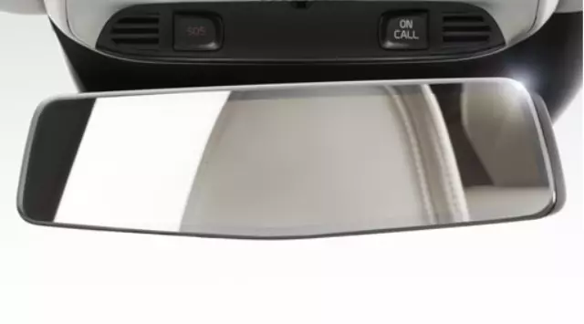 Rear-View Mirror Auto-Dimming With Compass