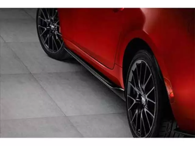 2016-2022 Mazda MX-5 Miata Side Still Extensions Brilliant Black