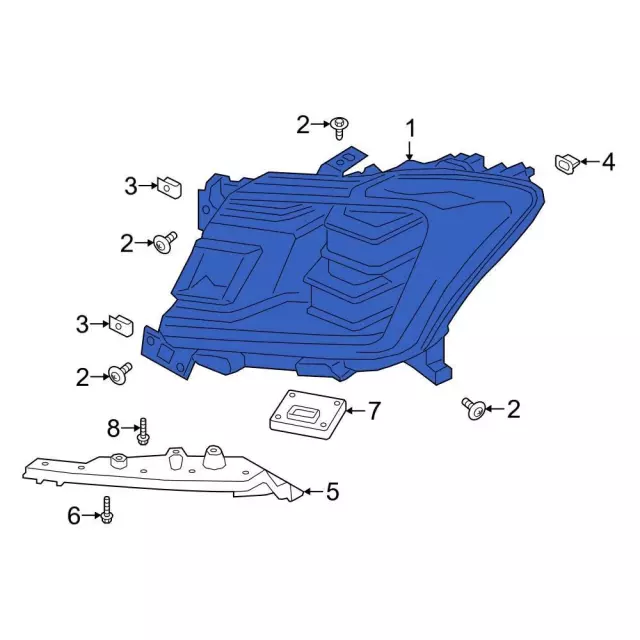 Ford Dealership 2018-2021 Ford Expedition Composite Assembly JL1Z