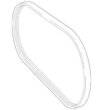 2015-2023 Mercedes-Benz - V-Ribbed Belt