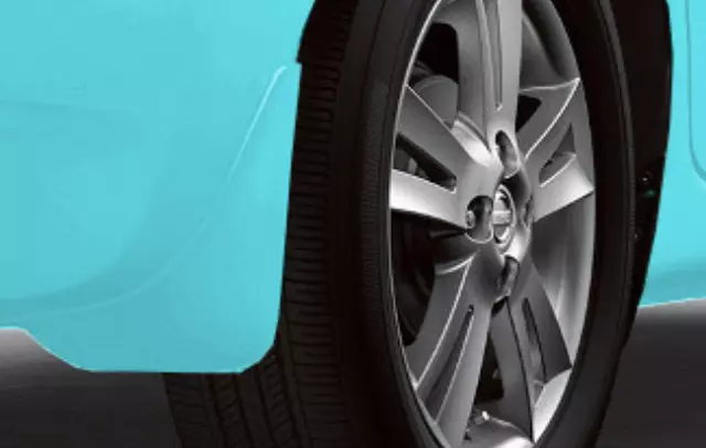 Splash Guards - Front - Metallic Peacock