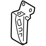 2008-2016 Ford Seat Track Support