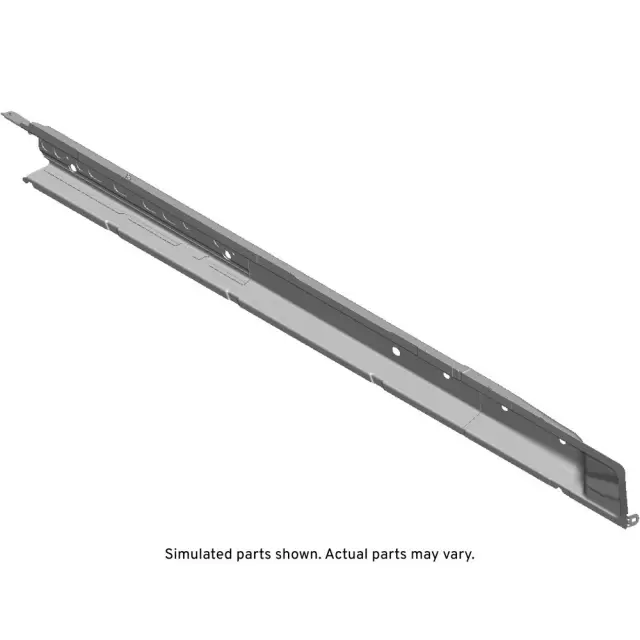 Driver Side Inner Rocker Panel with Reinforcements and Studs