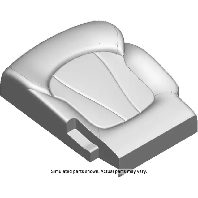 Light  Neutral Rear Passenger Side Seat Cushion Cover