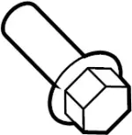 Front Mount Bracket Bolt
