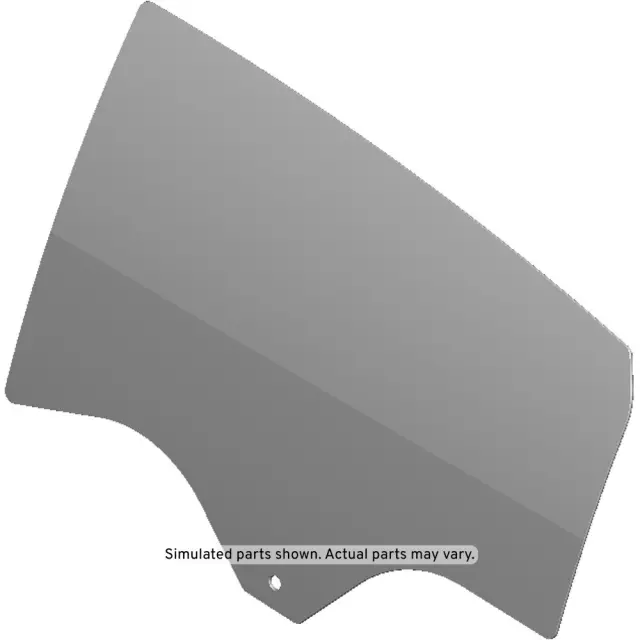 Driver Side Rear Door Window