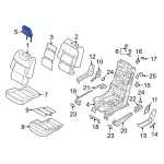 2021-2024 Ford Explorer - Headrest