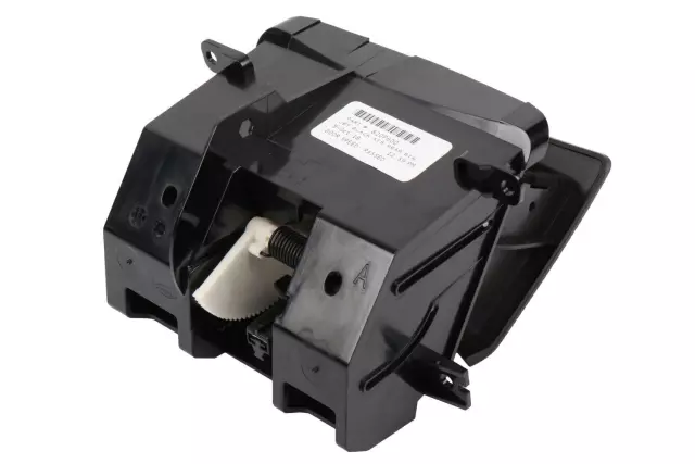 Jet Black Front Floor Console Rear Compartment