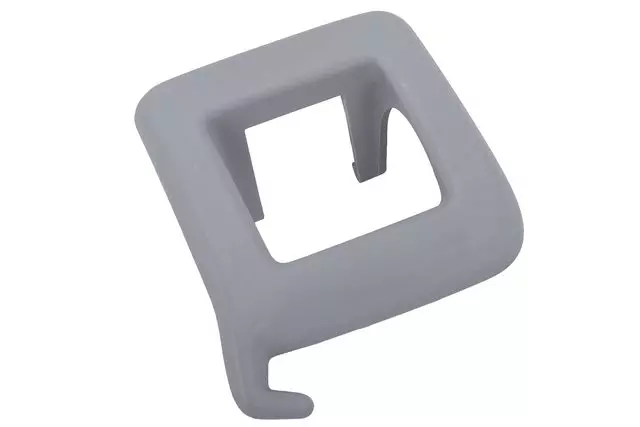 Light Ash Gray Rear Driver Side Seat Back Latch Release Handle Bezel