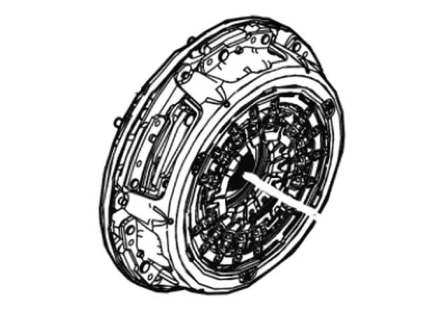 Heavy-Duty DPS6 Dual Clutch Drum Assembly For Ford Focus & Fiesta (6DCT250) – OE Quality