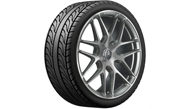 167-401-45-00-7X21 - Wheel Alloy 22 AMG cross-spoke - Gray 11 x 22