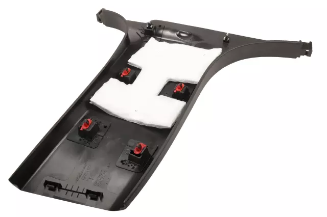 Jet Black Driver Side Body Center Pillar Molding