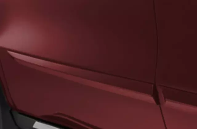 Body Side Molding - Dark Cherry Pearl