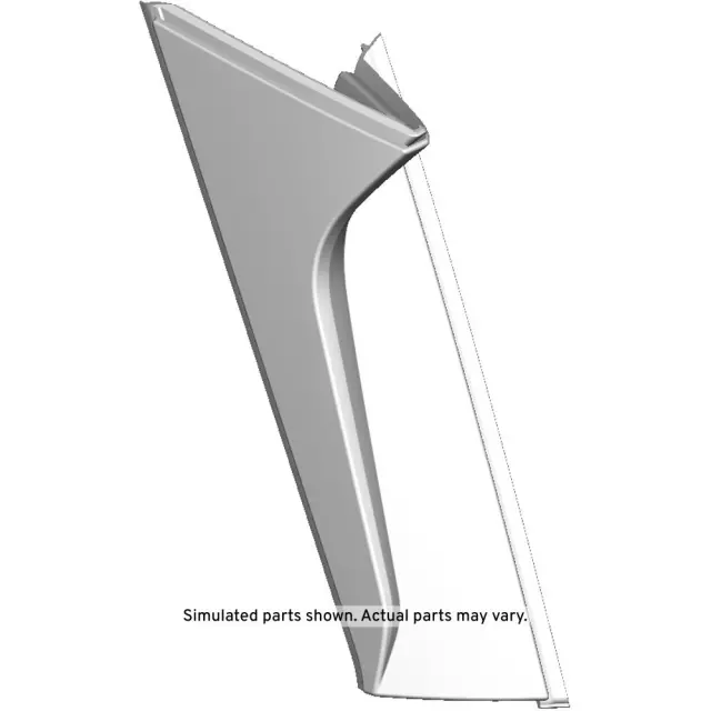 2018-2024 GMC Terrain - Black Driver Side Liftgate Side Aero Applique