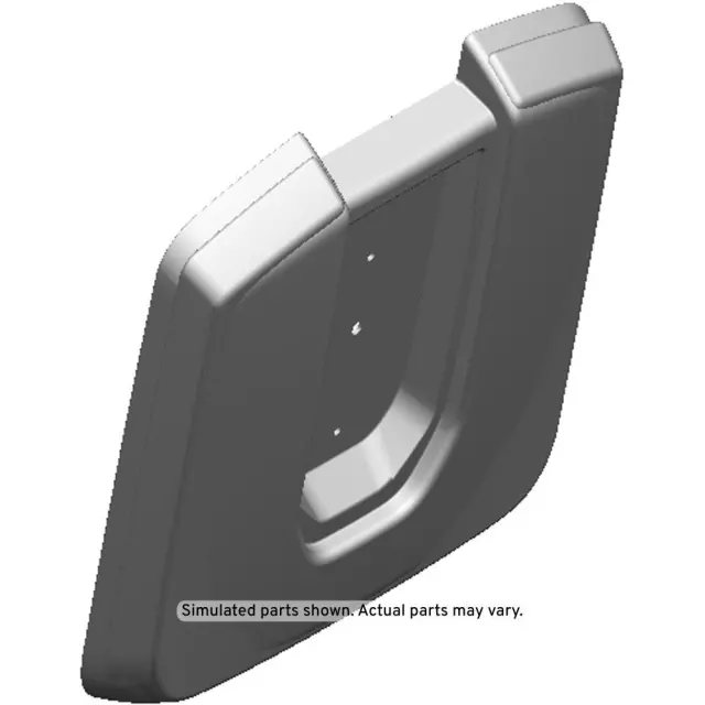 Black Front Seat Armrest Lid