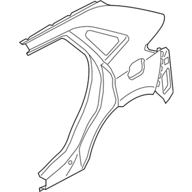 2015-2018 Ford Edge Quarter Panel FT4Z-5827841-A | OEM Parts