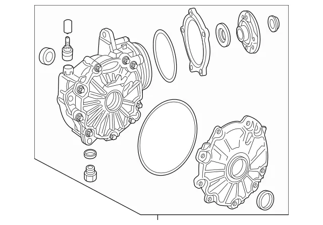 Front Axle Differential