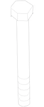 1954-2025 Mercedes-Benz - Hexagon Head Bolt