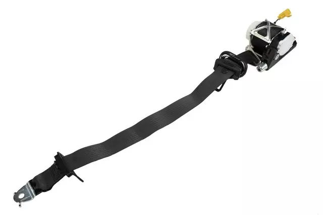 Ebony Driver Seat Belt with Retractor and Pre-Tensioner