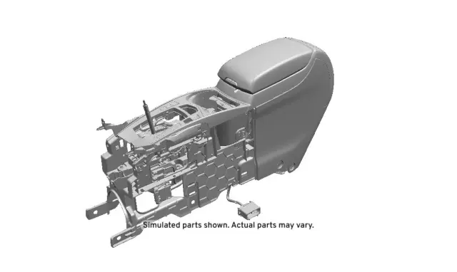 Shale Front Floor Console