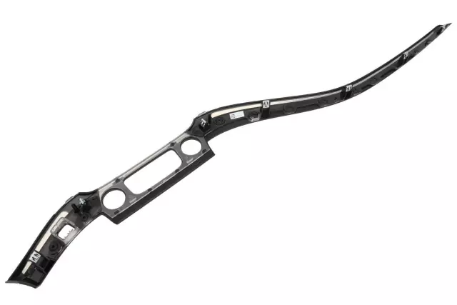 Bright Chrome Film Passenger Side Instrument Panel Lower Trim Plate Applique