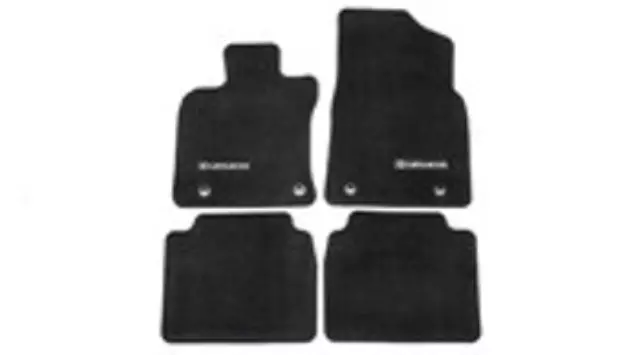 Carpet Floor Mats - Black - All Wheel Drive