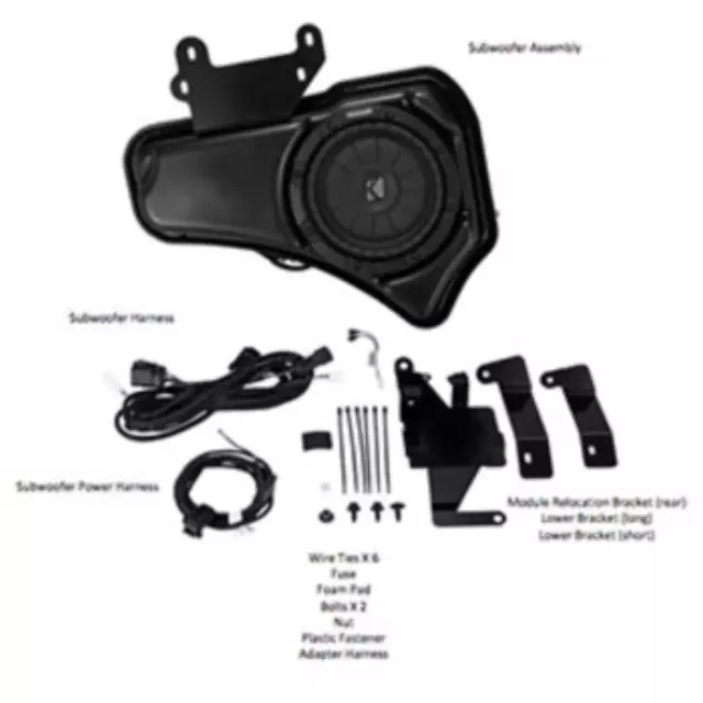 Audio, Sub-Woofer Kit By Kickerandreg;, 200 Watt