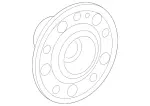 Rear-Axle Wheel Flange